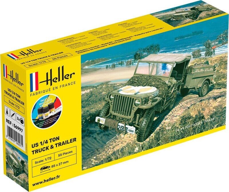 STARTER KIT US 1/4 TON TRUCK & TRAILER