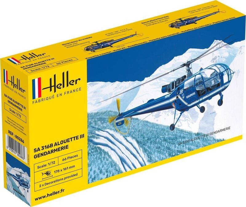 SA 316 ALOUETTE III GENDARMERIE