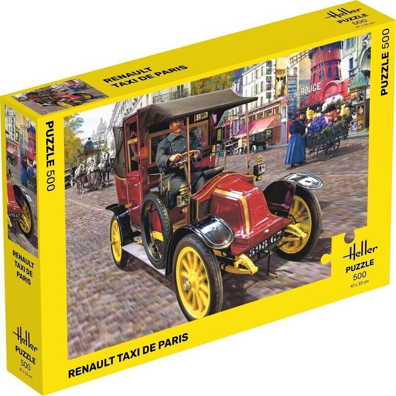 PUZZLE RENAULT TAXI DE PARIS