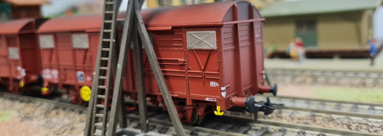 Wagon LS Models Primeurs à Essieux EP IV SNCF HO 1/87 - Occasion Comme Neuf
