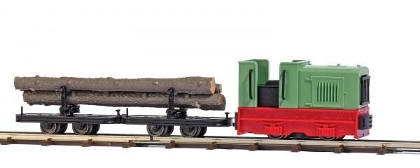 Set depart loco + wagon