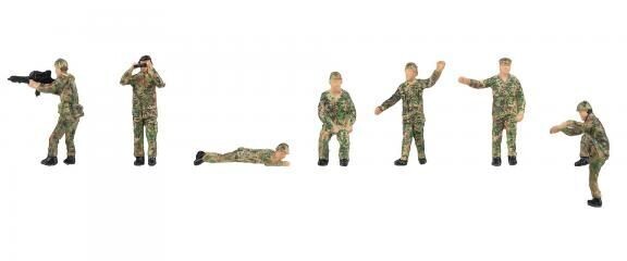 Soldats en formation