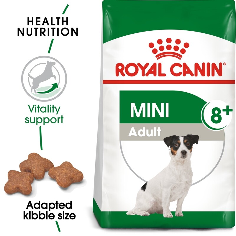 ROYAL CANIN MINI ADULT 8+ DRY DOG FOOD