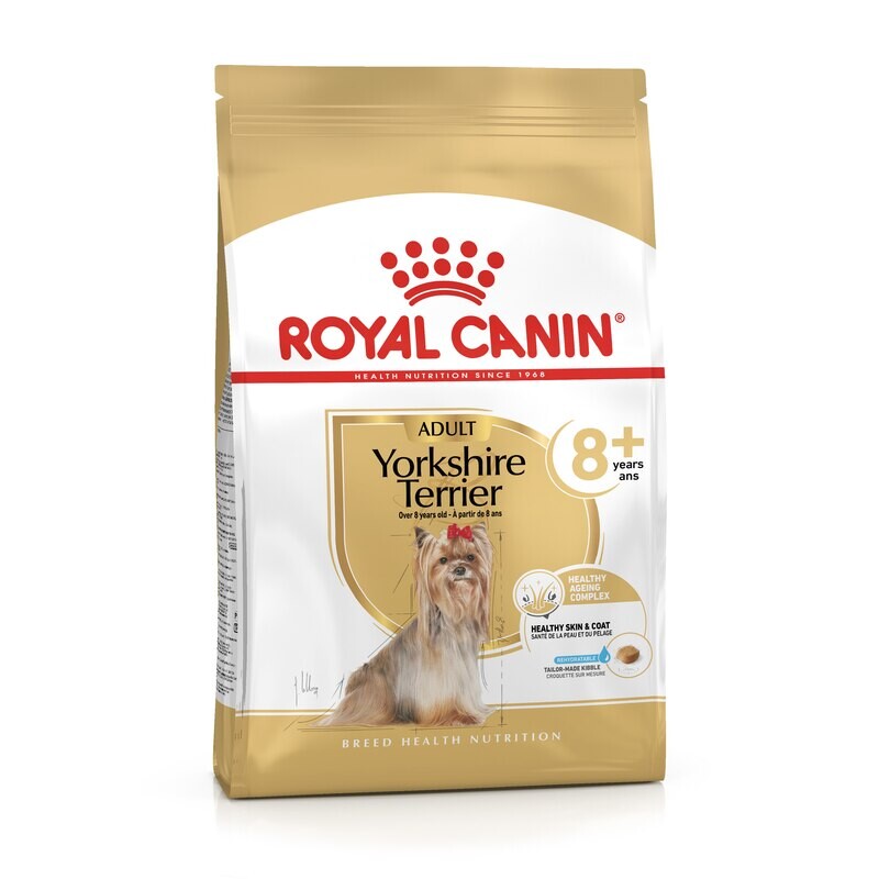 ROYAL CANIN® Yorkshire Terrier Adult 8+ Dry Dog Food 1.5kg