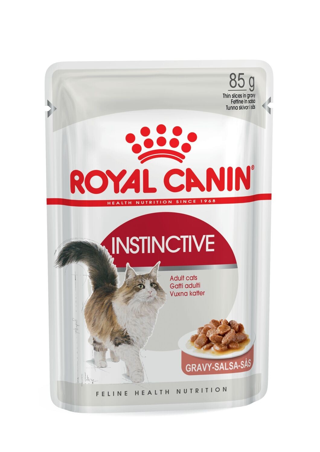 ROYAL CANIN Instinctive Adult In Gravy Wet Cat Food  85g