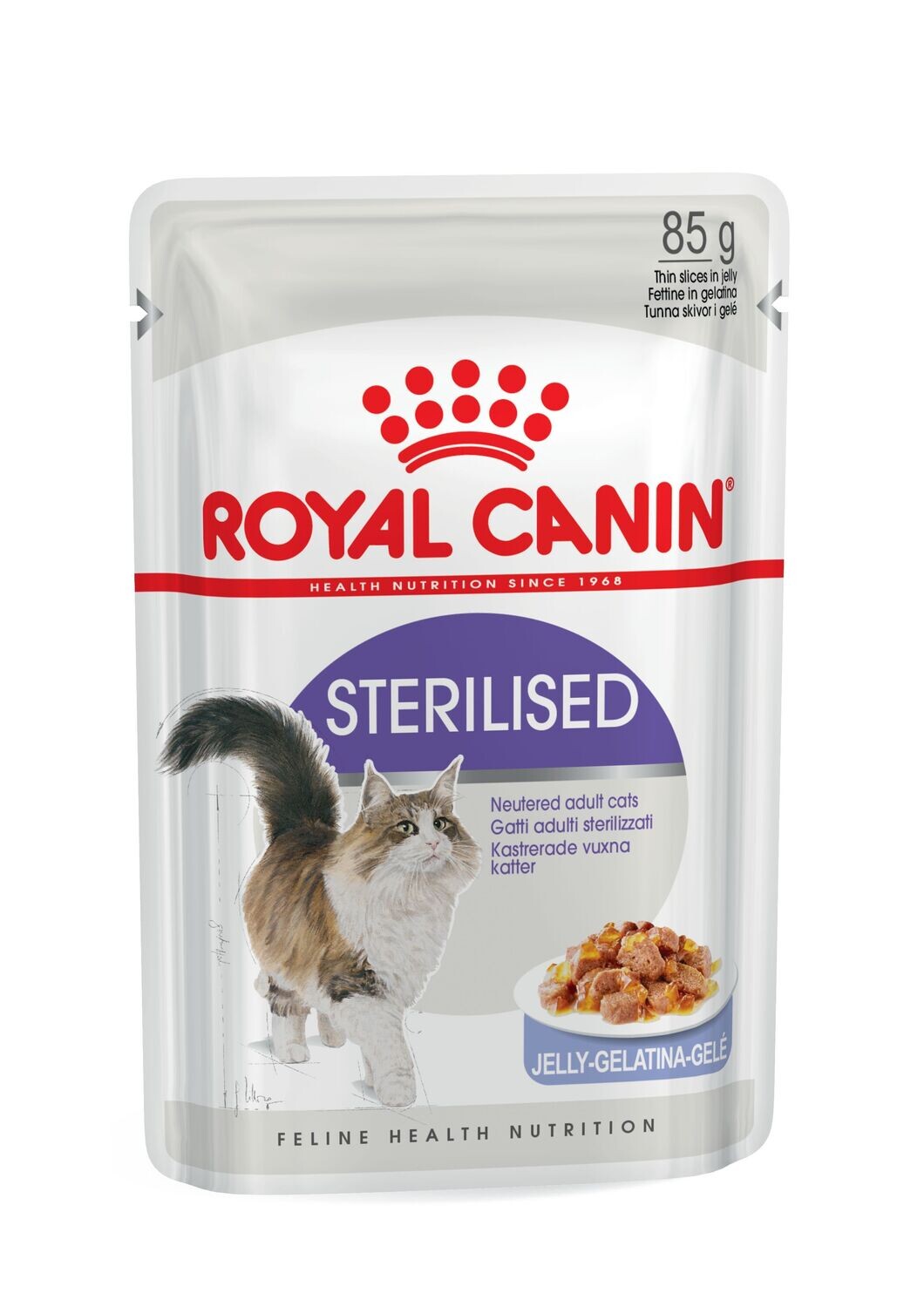 ROYAL CANIN Sterilised Adult In Jelly Wet Cat Food  85g