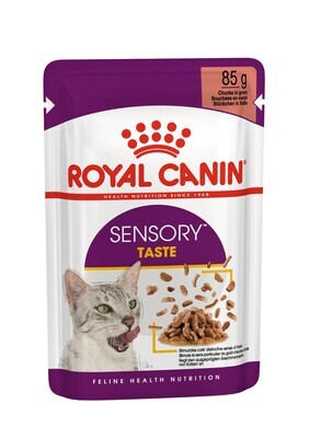 ROYAL CANIN® Sensory Taste (in gravy) Adult Wet Cat Food  85g