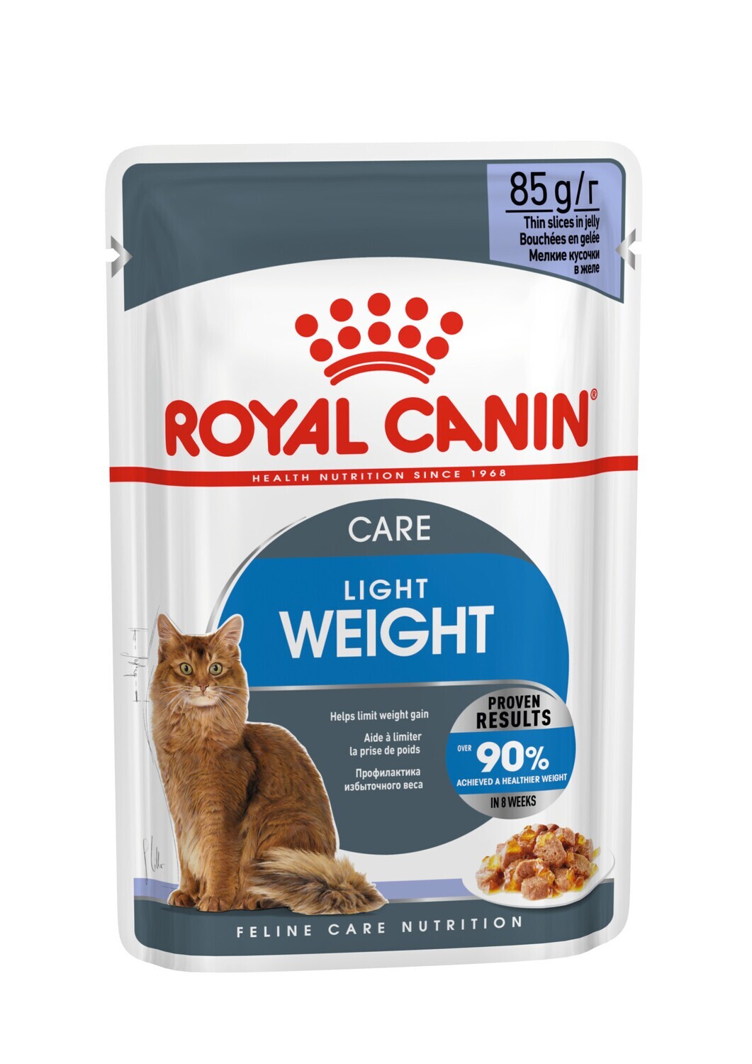 ROYAL CANIN® Light Weight Care in Jelly Adult Wet Cat Food 85g