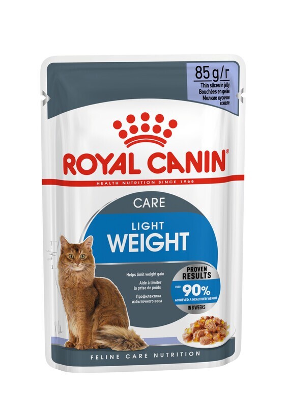 ROYAL CANIN® Light Weight Care in Jelly Adult Wet Cat Food 85g