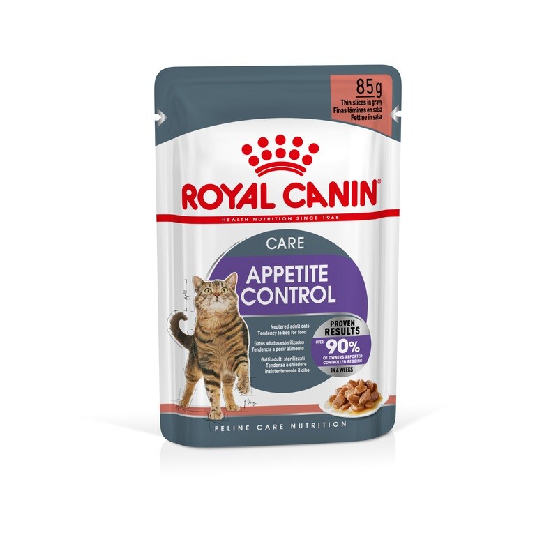 Royal Canin Appetite Control Care in Gravy Adult Wet Cat Food  85g