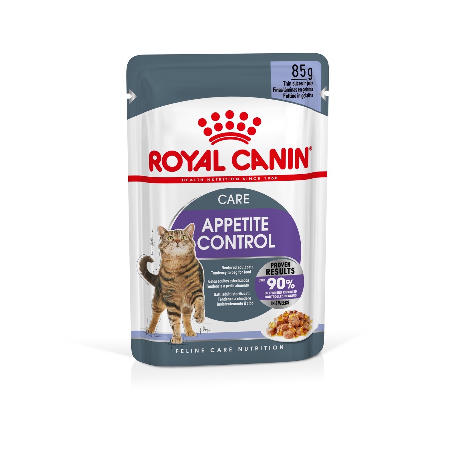 Royal Canin Appetite Control Care in Jelly Adult Wet Cat Food 85g
