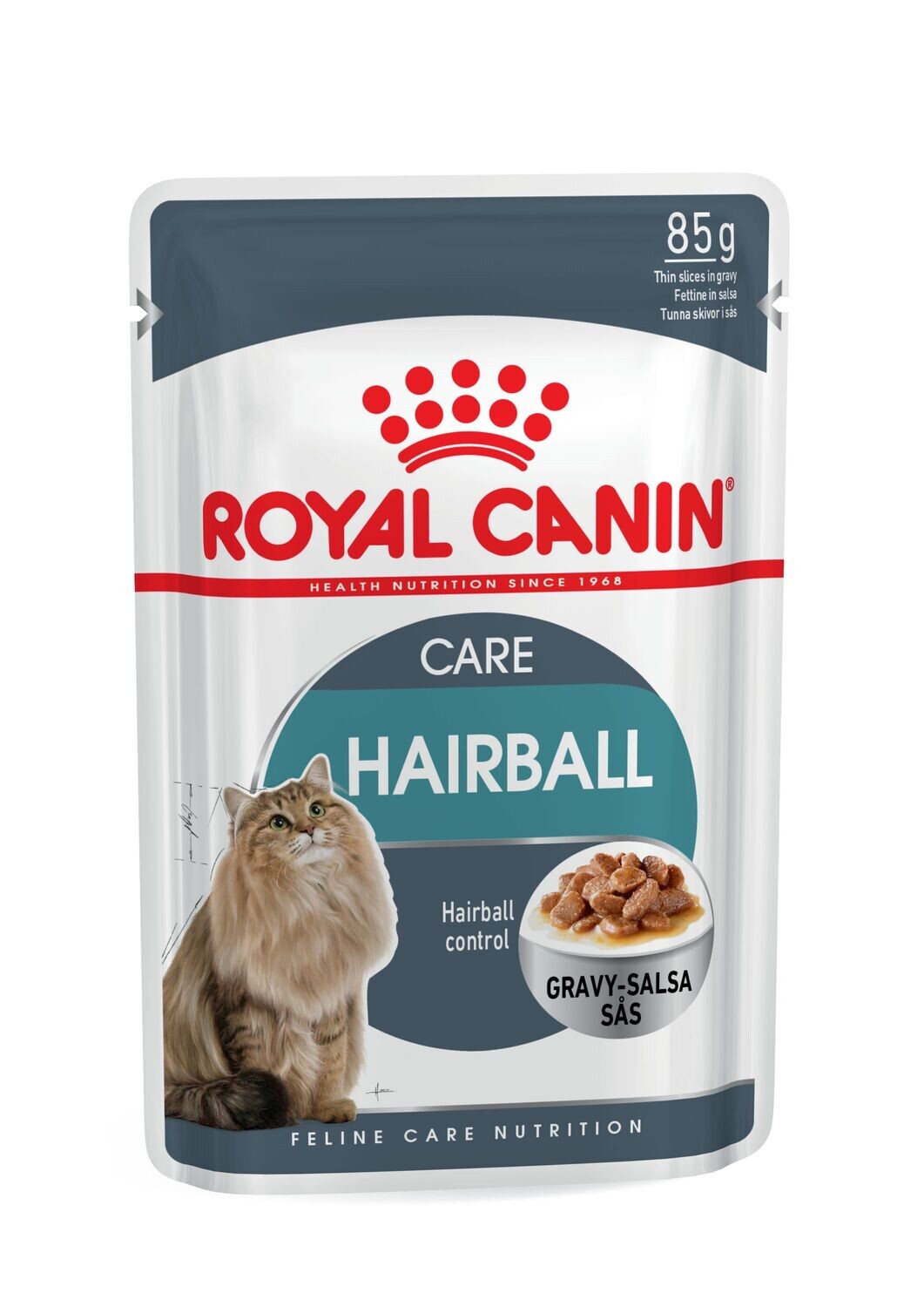 ROYAL CANIN Hairball Care In Gravy Adult Wet Cat Food  85g