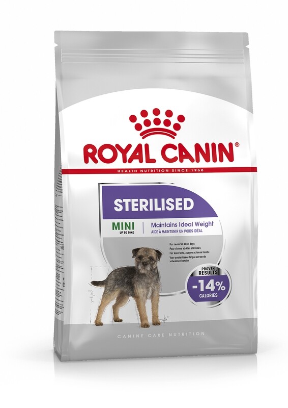 ROYAL CANIN® Mini Sterilised Care Adult Dry Dog Food 3kg