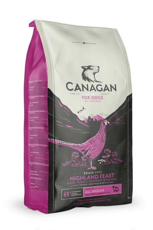 CANAGAN HIGHLAND FEAST FOR PUPPIES &amp; ADULTS
