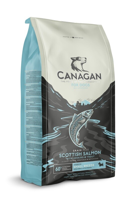 CANAGAN SMALL BREED SCOTTISH SALMON FOR PUPPIES &amp; ADULTS