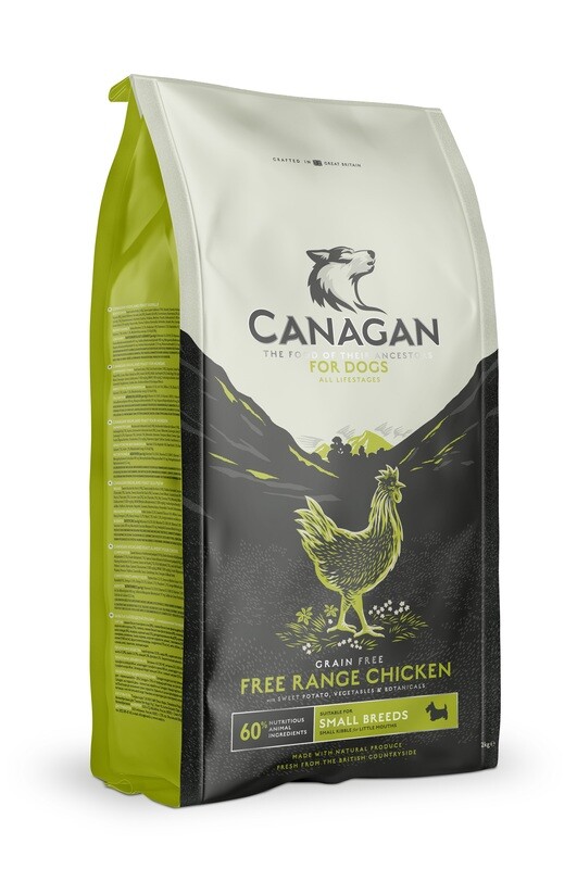 CANAGAN SMALL BREED FREE-RANGE CHICKEN FOR PUPPIES &amp; ADULTS