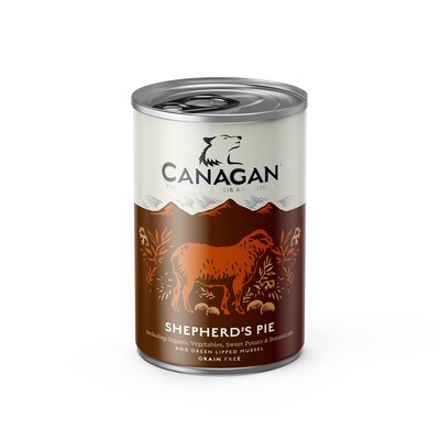 CANAGAN SHEPHERDS PIE DOG TIN