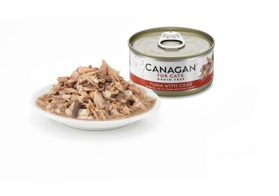CANAGAN TUNA WITH CRAB FOR KITTENS &amp; ADULTS WET FOOD