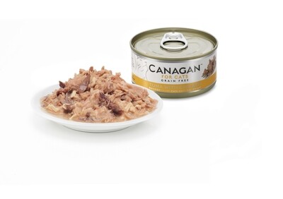 CANAGAN TUNA WITH CHICKEN WET CAT FOOD TIN