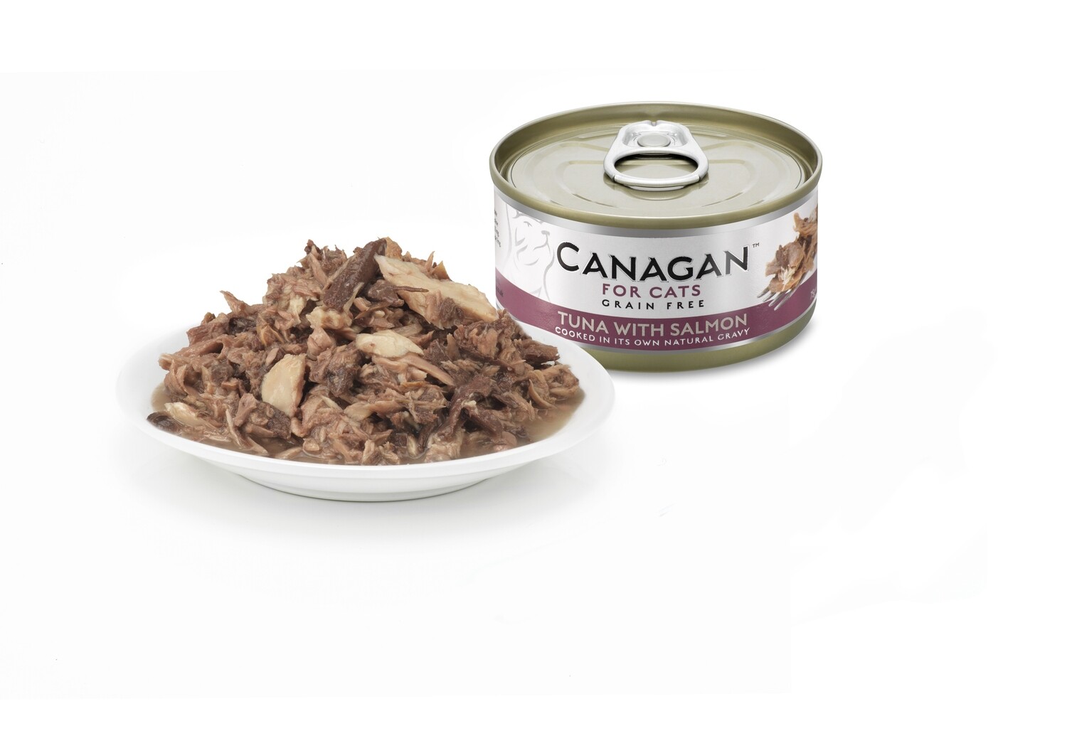 CANAGAN TUNA WITH SALMON WET CAT FOOD