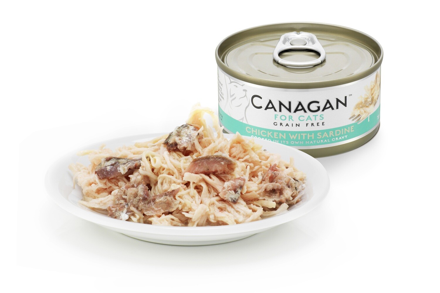CANAGAN CHICKEN WITH SARDINE WET CAT FOOD