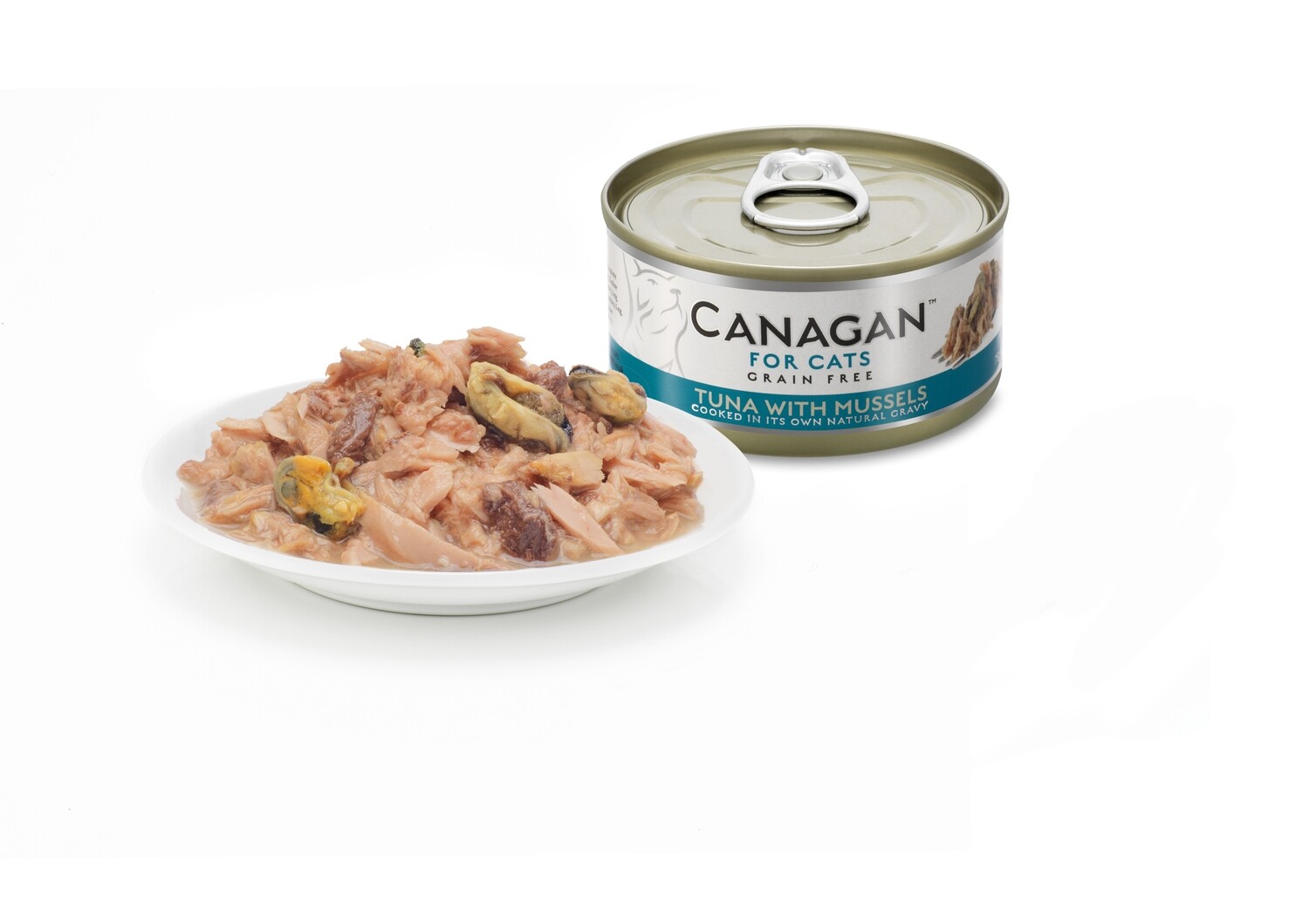 CANAGAN TUNA WITH MUSSELLS WET CAT FOOD