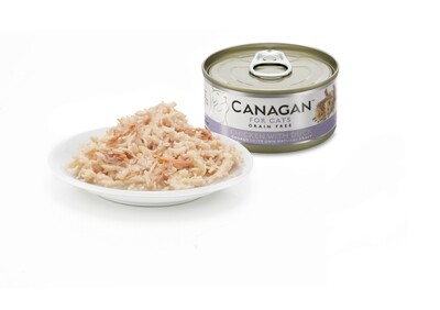 CANAGAN CHICKEN WITH DUCK WET CAT FOOD TIN