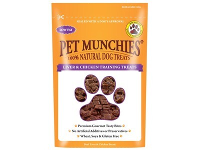 PET MUNCHIES LIVER&amp;CHIC TRAIN TREATS 50G