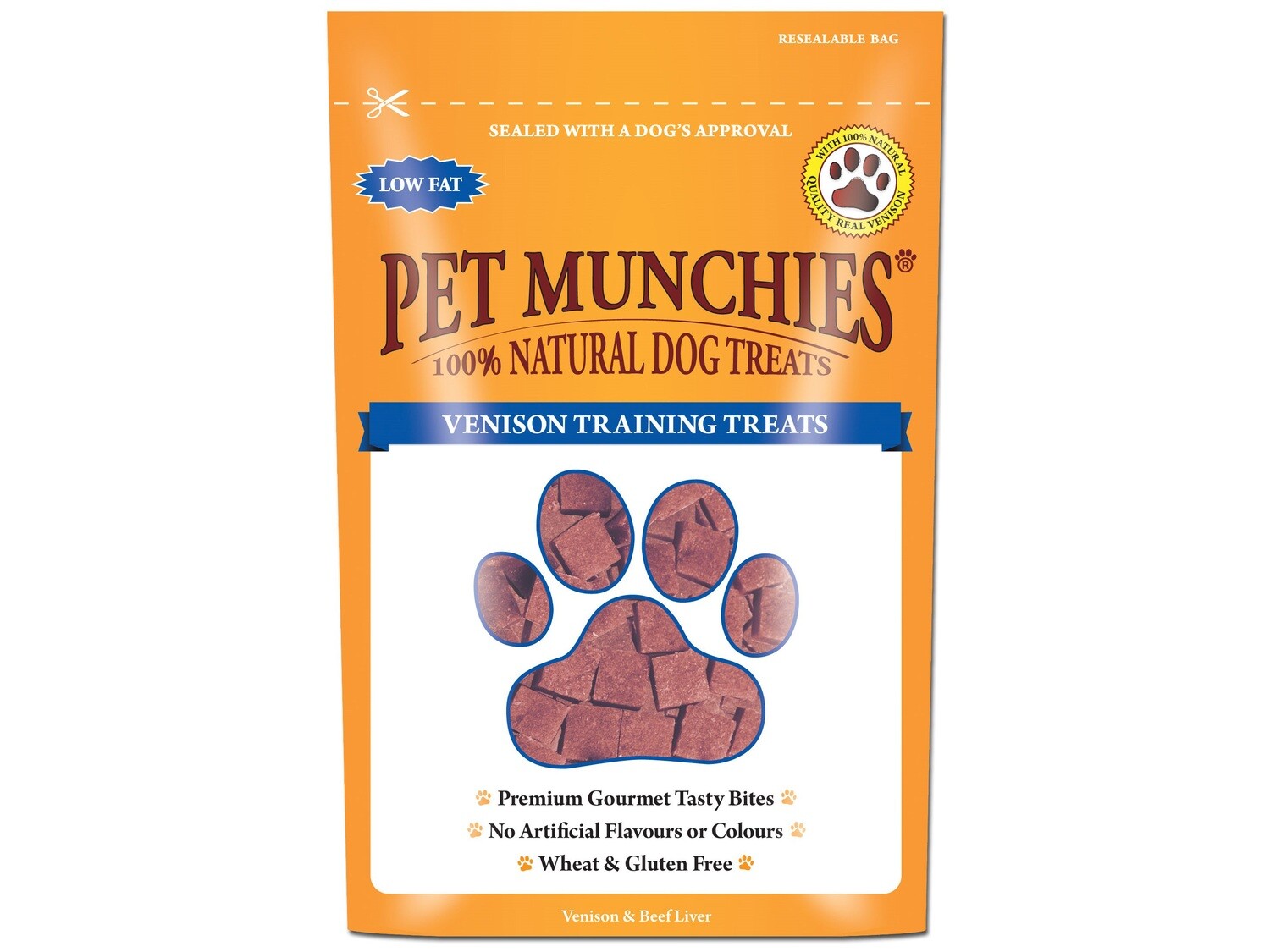PET MUNCHIES VENISON TRAINING TREATS 50G