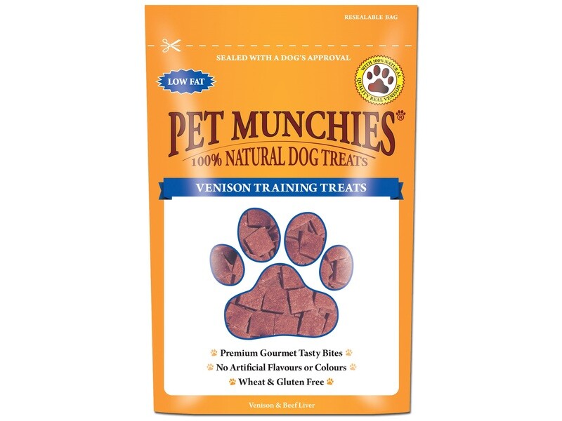 PET MUNCHIES VENISON TRAINING TREATS 50G