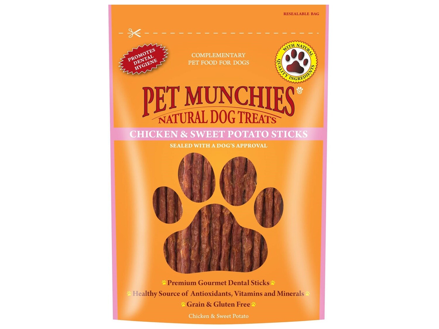 PET MUNCHIES CHICKEN &amp; SWEET POTATO 90G