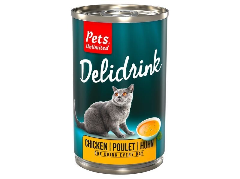 PETS UNLIMITED DELIDRINK CHICKEN135ML