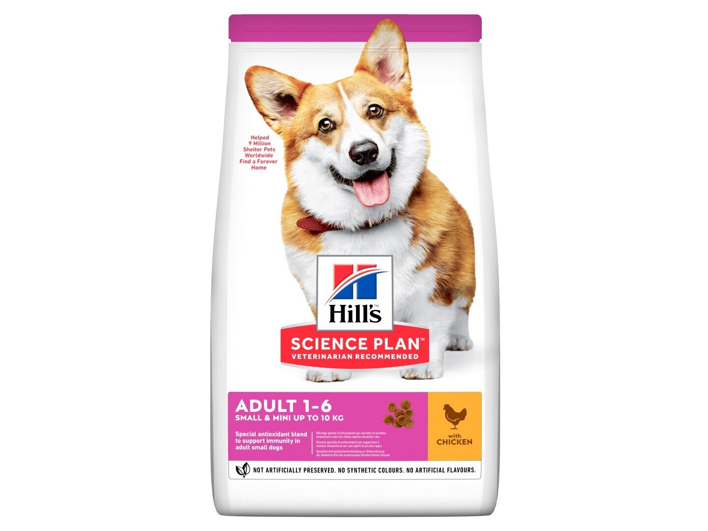 HILLS DOG 3KG ADULT SML &amp; MINI CHICKEN