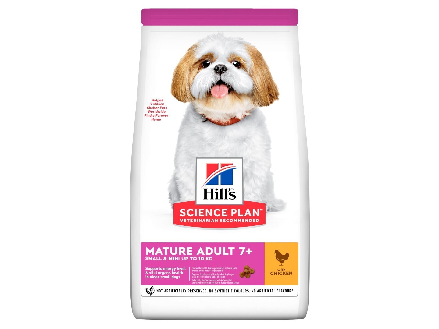HILLS DOG 3KG MATURE SML &amp; MINI CHICKEN