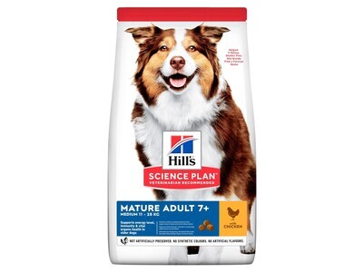 HILLS DOG 2.5KG MATURE MED CHICKEN