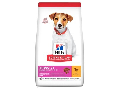 HILLS DOG 3KG PUPPY SML&amp;MINI CHICKEN