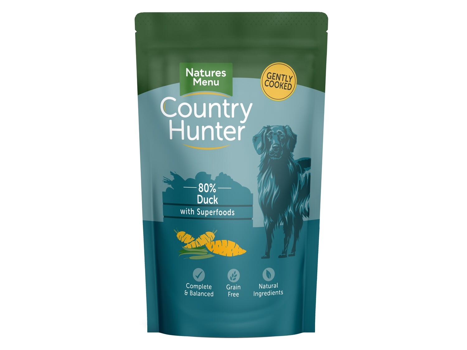 COUNTRY HUNTER DOG POUCHES DUCK 150G