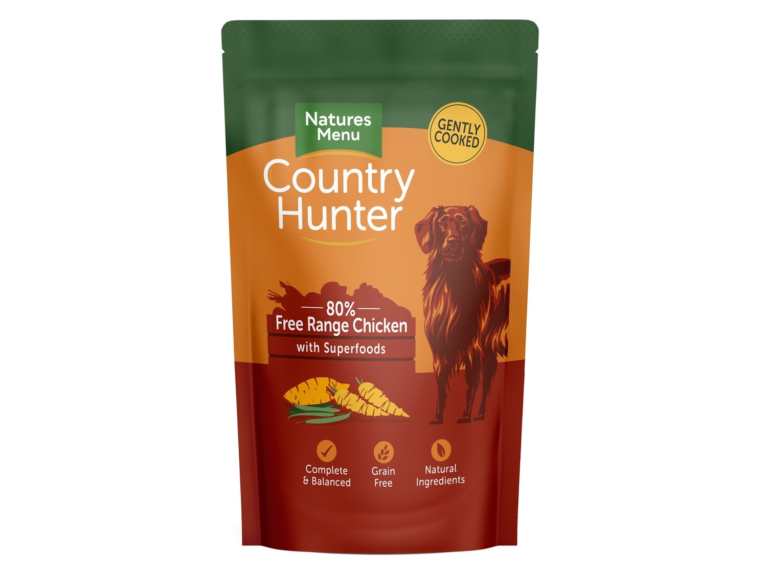 COUNTRY HUNTER DOG POUCHES CHICKEN 150G