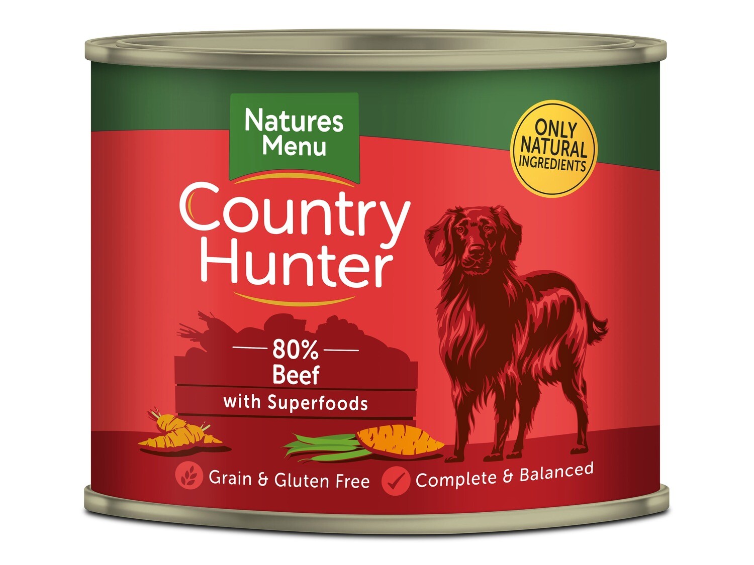COUNTRY HUNTER BEEF 600G TIN