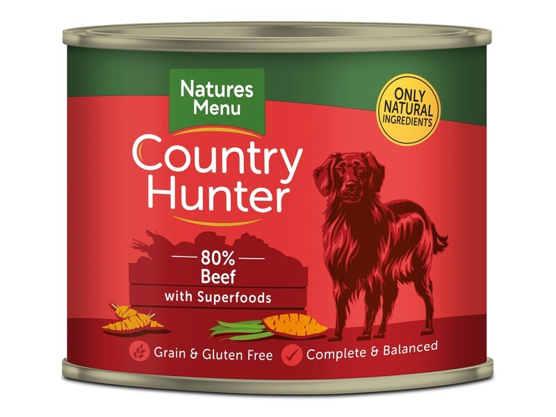 COUNTRY HUNTER BEEF 600G TIN