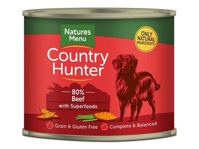 COUNTRY HUNTER BEEF 600G TIN