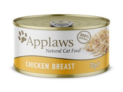 APPLAWS CHICKEN 70G CAT FOOD TIN