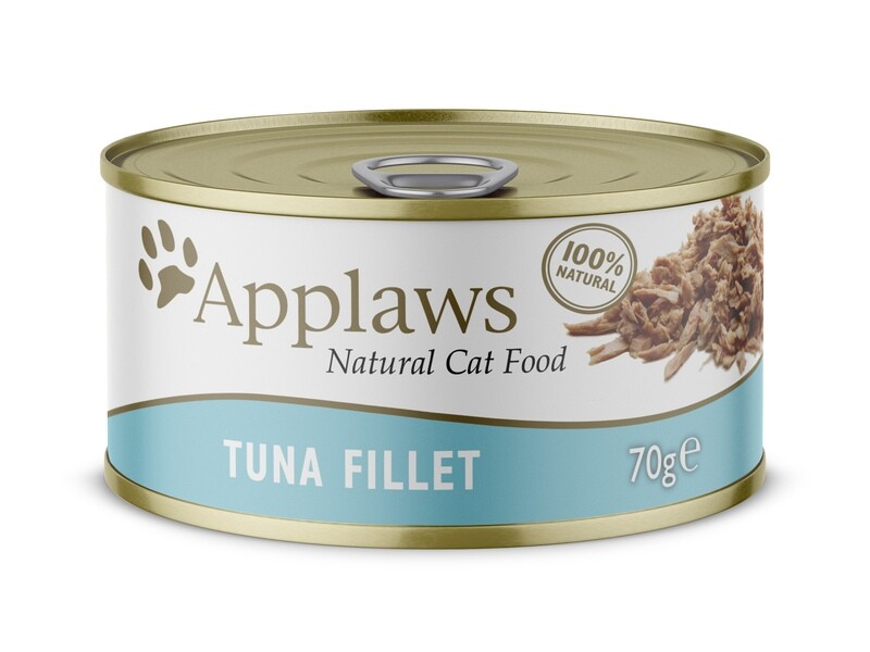 APPLAWS TUNA 70G CAT FOOD TIN