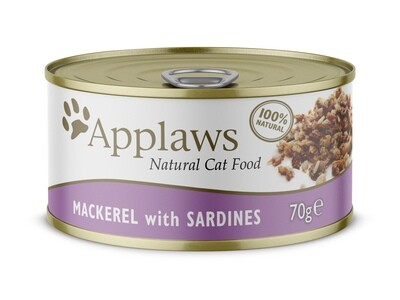 APPLAWS MACKEREL&amp;SARD 70G CAT FOOD