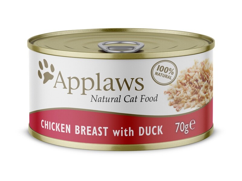 APPLAWS CHICKEN&amp;DUCK 70G CAT FOOD