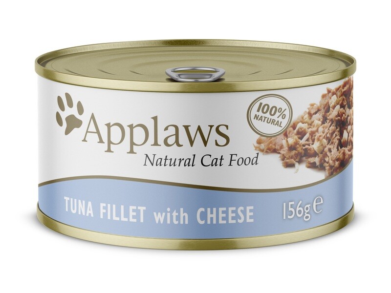 APPLAWS TUNA &amp; CHEESE 156G CAT FOOD