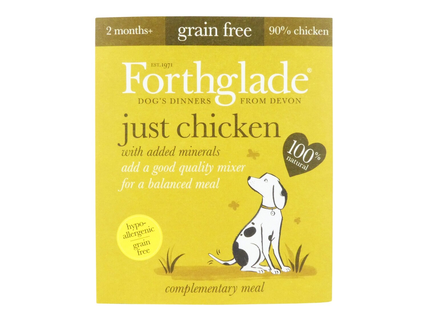 FORTHGLADE JUST CHICKEN 395G
