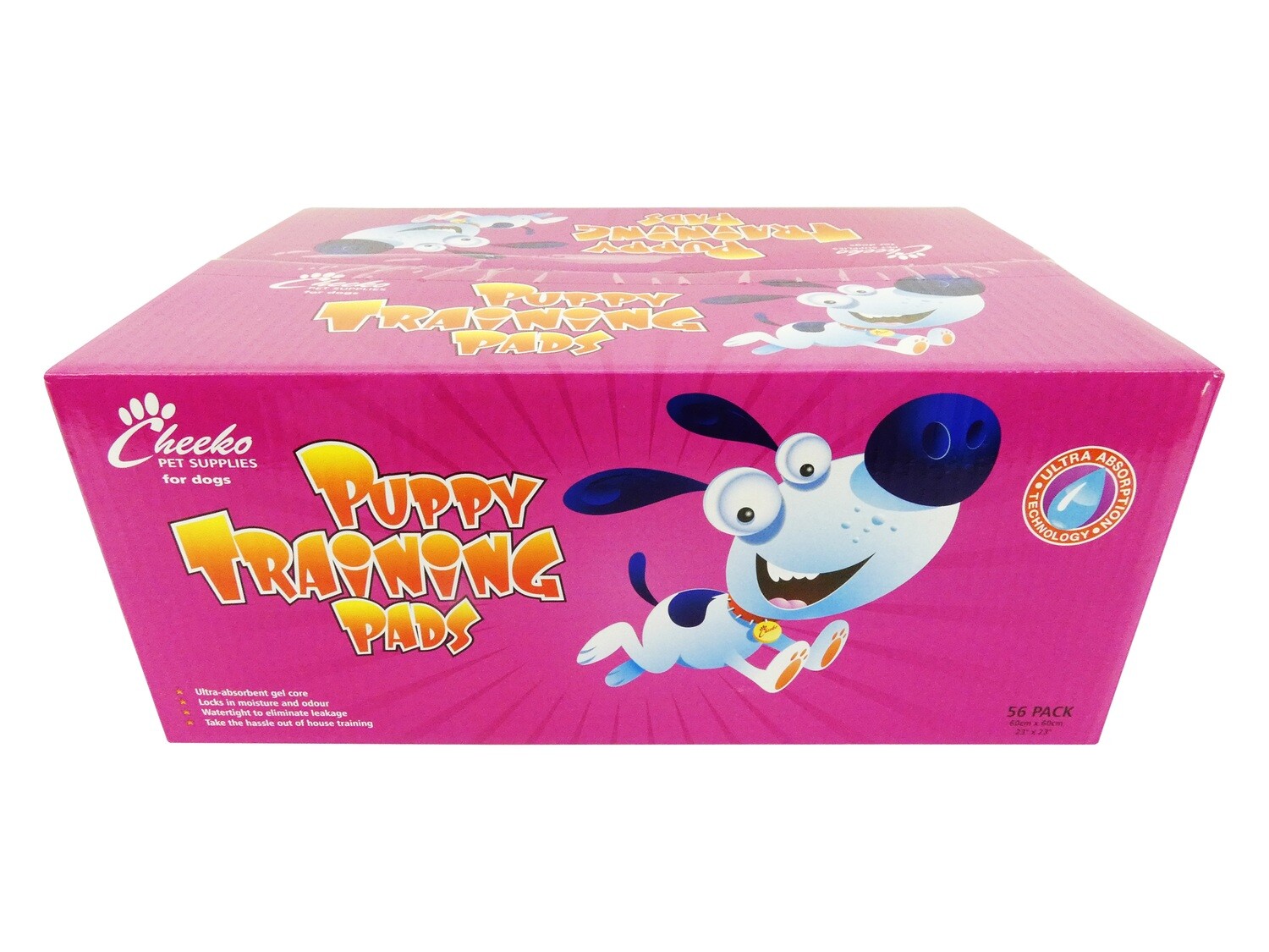 CHEEKO PUPPY TRAINING PADS 56PK