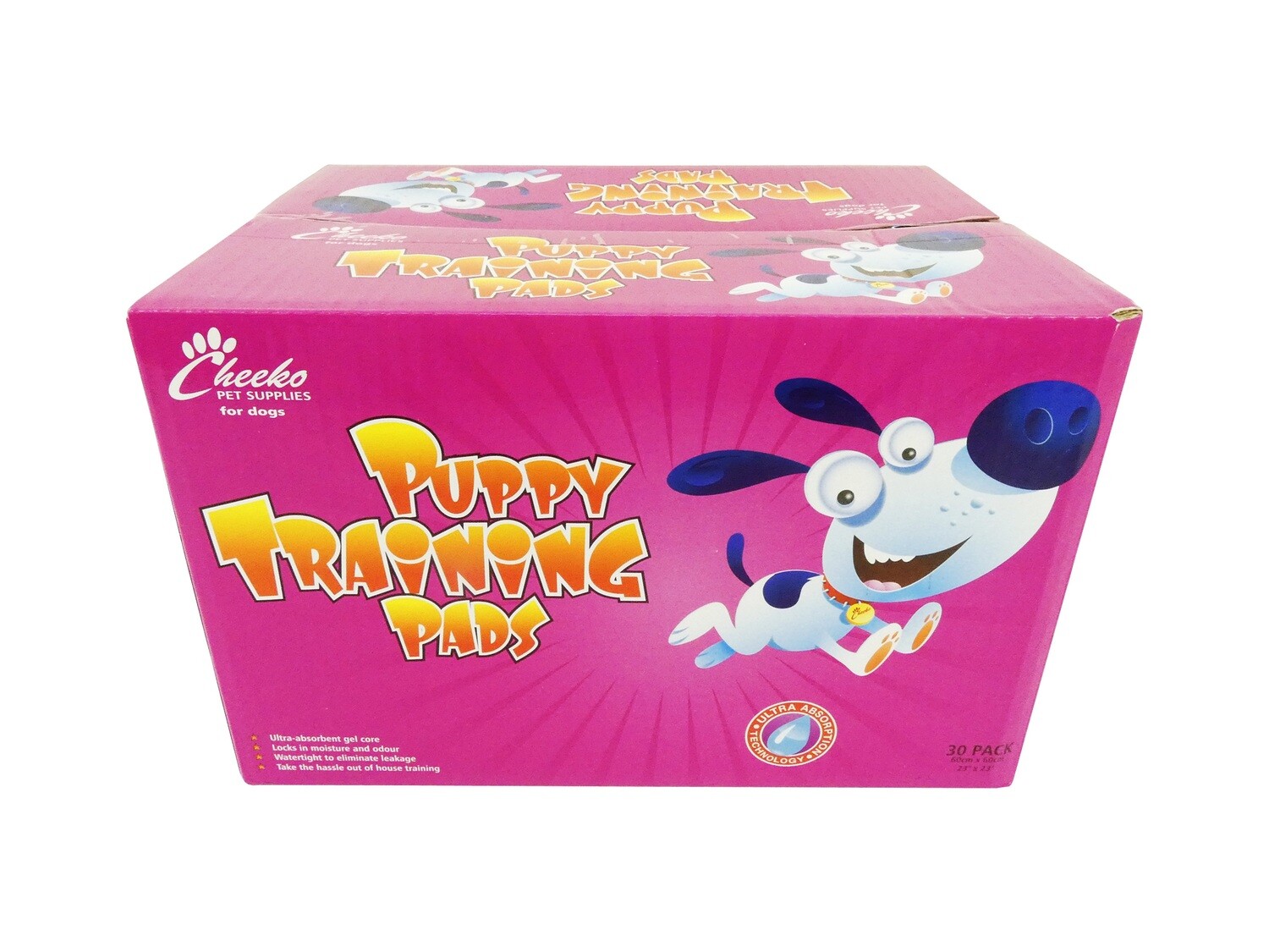 CHEEKO PUPPY TRAINING PADS 30PK