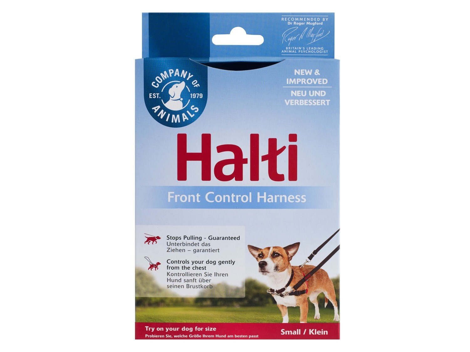 HALTI HARNESS BLACK/RED